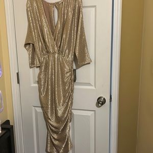 Gorgeous Gold evening dress